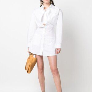 Jacquemus La Robe Baunhilha layered shirt dress (new with tags)
